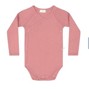 UAUA organic cotton KIMONO ONESIE LONG SLEEVES – ROSAS  18-24 months